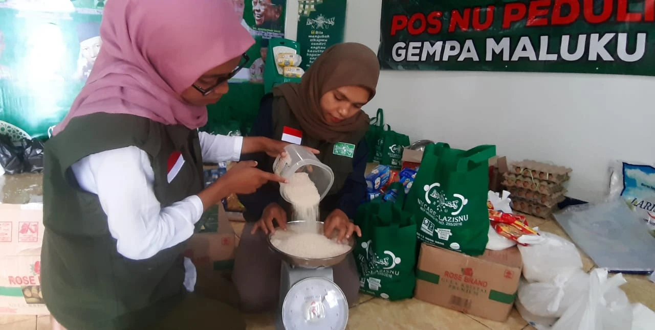 Pos NU Peduli di Maluku